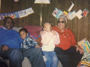 My grandparents with the young. 